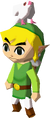 A dove on Link's head