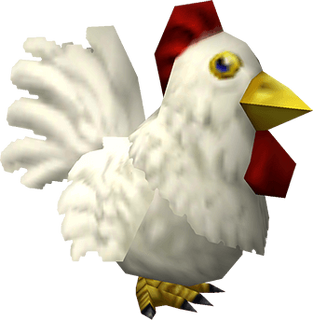 OoT3D Cucco Render