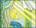 Artwork of the Triforce from A Link to the Past