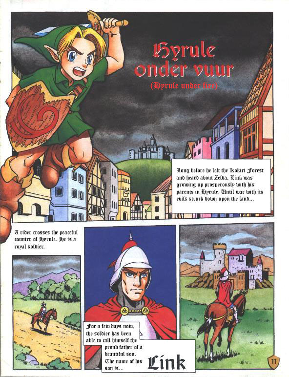 Zelda: Ocarina Of Time's Manga Tells Us What Happened To Link's Father