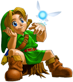 Zelda Link Transparent Background - Ocarina Of Time Link Concept