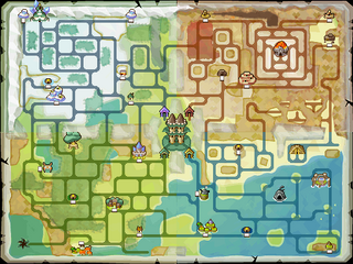 Map Of Hyrule Zelda Wiki
