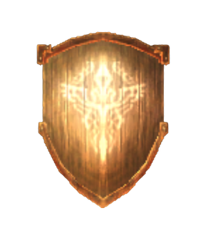 TP Wooden Shield Model