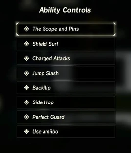 BotW Ability Controls