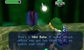 Tatl's warning to Link about the Mini Babas from Majora's Mask