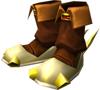 OoT3D Hover Boots Render