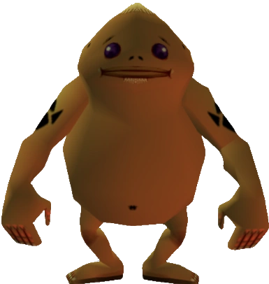 Majoras Mask Goron Link