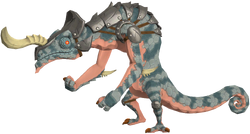 BotW Ice-Breath Lizalfos Model