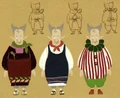 Concept art of Henya from Hyrule Historia