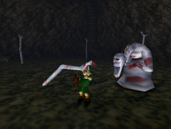 OoT Dead Hand Attacking Link