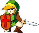 TLoZ Link Kneeling Artwork