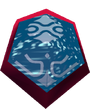 The Mirror Shield showing artificial reflections