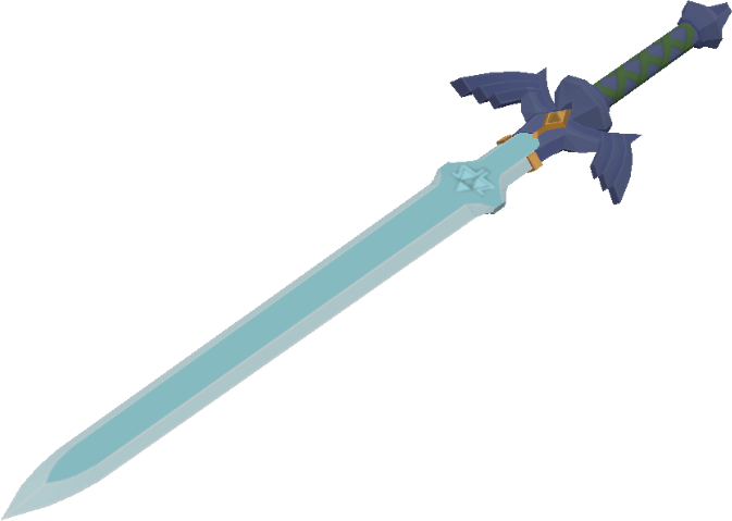 Breath Of The Wild Master Sword BOTW Link To The Past Zelda Weapon Legend  Blade Mini Metal Model