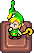 TMC Ezlo and Link Figurine Sprite