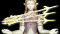 Princess Zelda receiving the Light Arrows in Twilight Princess