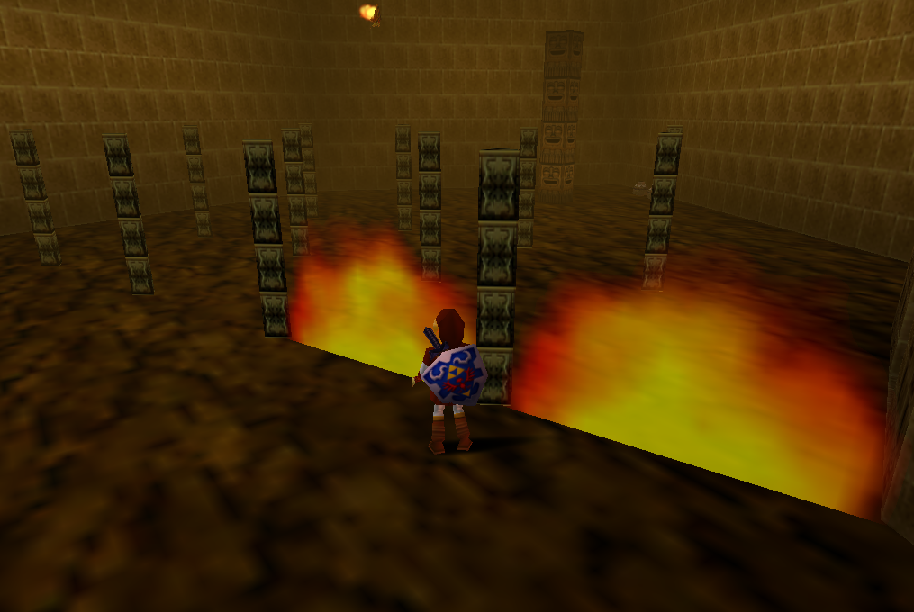 ocarina of time fire temple