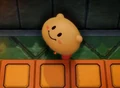 The Anti-Kirby after swallowing Link in the Nintendo Switch Link's Awakening remake