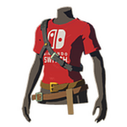 Red nintendo switch shirt clearance