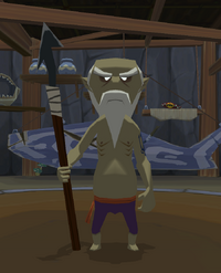 The Knight's Crest on Orca's shelf