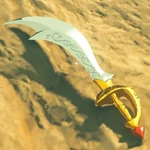BotW Hyrule Compendium Scimitar of the Seven