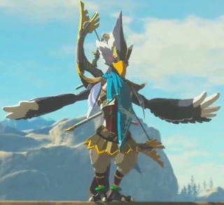 Rito From Zelda Strangle