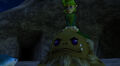 Darunia and Saria during the ending scene of Ocarina of Time