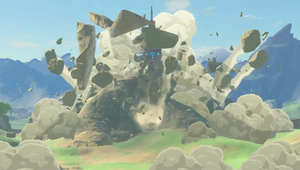 BotW Sheikah Tower Rising