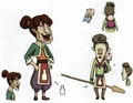 Concept art of Bertie's Baby from Hyrule Historia