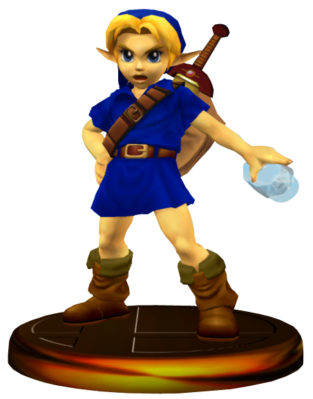 super smash bros melee young link