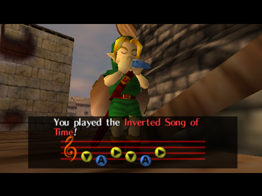 the legend of zelda majoras mask song of time