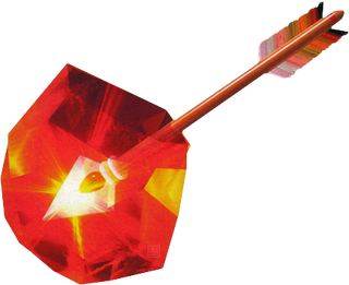 OoT Fire Arrow Render