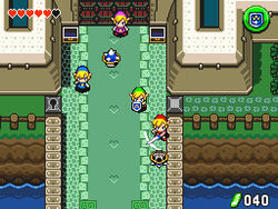 THE LEGEND OF ZELDA: A LINK TO THE PAST AND FOUR SWORDS free