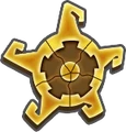 The icon for all five Pieces of the Key assembled from Skyward Sword HD