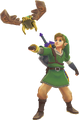 Link using the Beetle from Skyward Sword