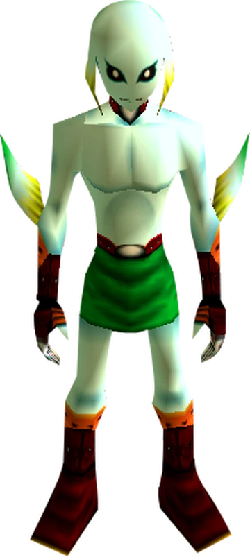 transformación de enlace zora de máscara de majora