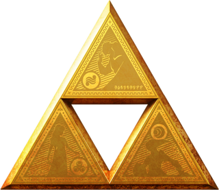 TLoZ Series Triforce Artwork