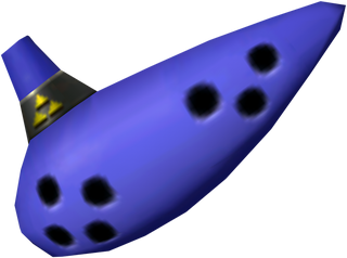 OoT] Fun Fact: the in-game ocarina is an actual instrument that can play  real songs. This page from the Official Nintendo Player's Guide explains  how it works, and gives you the inputs