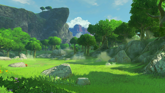 BotW Forest of Spirits Daytime