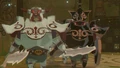 A Knight's Crest worn by a Darknut as seen in-game from The Wind Waker HD