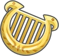 Another icon of the Goddess's Harp from Skyward Sword HD