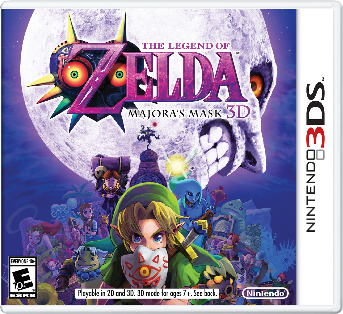 Majora's mask 3ds bottles discount