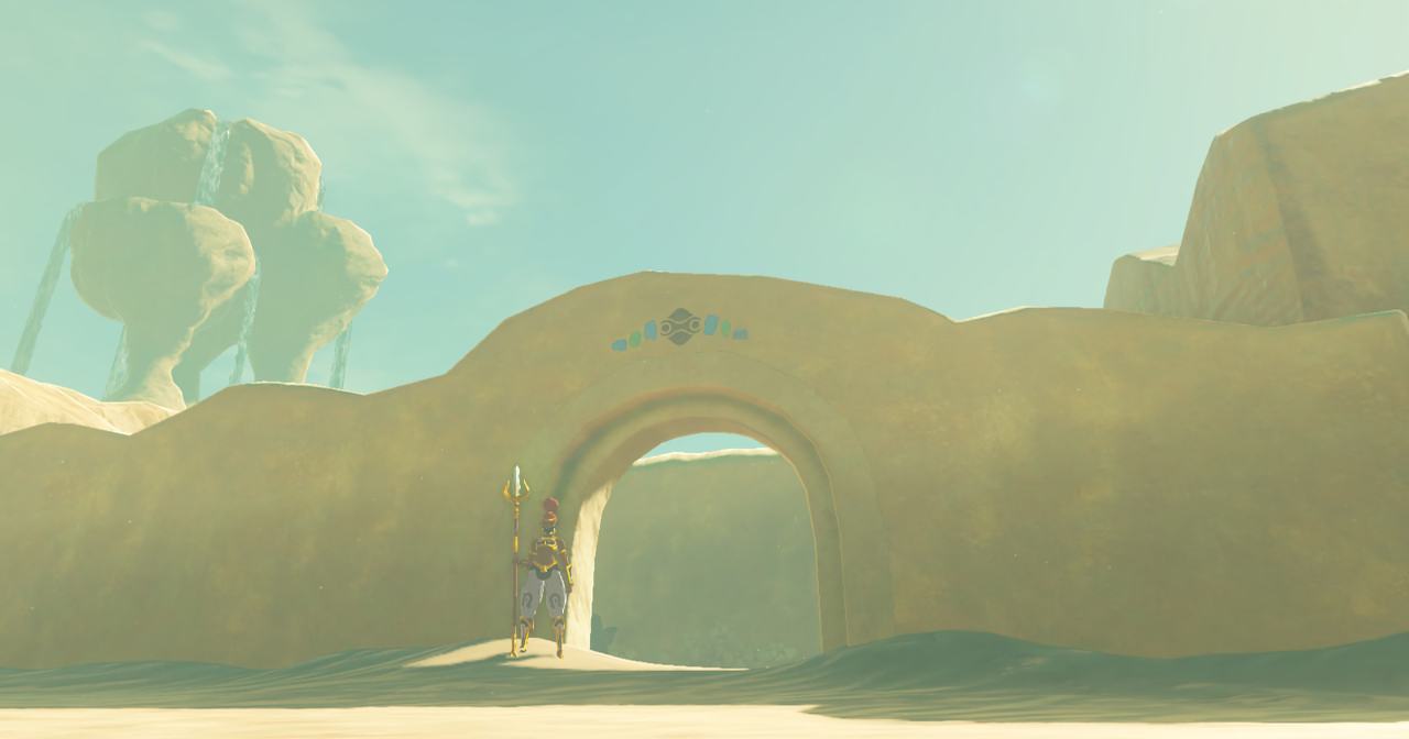 Lanayru Road East Gate  Gate, East, Breath of the wild