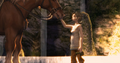 Ilia with Epona in Twilight Princess