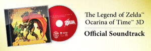 The Legend of Zelda: Ocarina of Time Original Soundtrack CD Japan Game  4988013857032