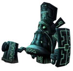 The neon colored trims and decorations are results of an Emissive Map