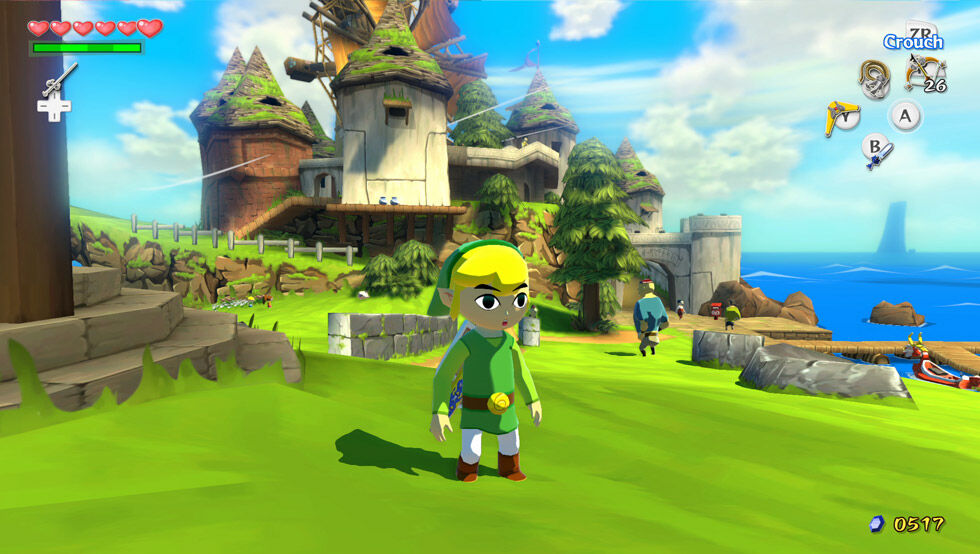 the legend of zelda wind waker wii u