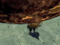 Zant being absorbed by Ganon