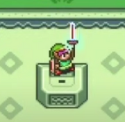 ALttP Master Sword power to repel evil
