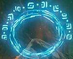 BotW Sheikah Text Ring Of Light