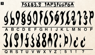 Gerudo Alphabet